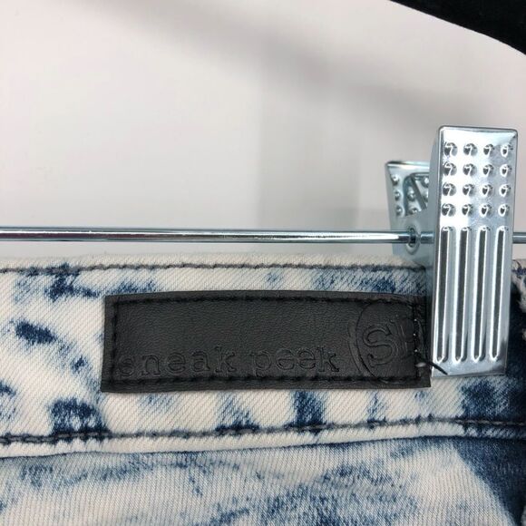 SNEAK PEEK‎ Acid Wash Skinny Fit Jeans - Picture 10 of 10